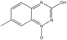 7-Methyl-1,2,4-benzotriazin-3-ol 1-Oxide Struktur