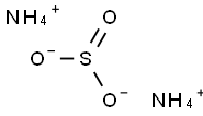 Ammonium sulfite Structure