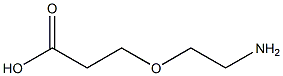 3-(2-Aminoethoxy)propionic Acid 结构式