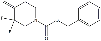 benzyl 3,3-difluoro-4-methylenepiperidine-1-carboxylate Struktur