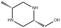 ((2S,5R)-5-methylpiperazin-2-yl)methanol Struktur