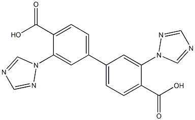  3,3'-二(1H-1,2,4-三唑-1-基)-[1,1'-联苯]-4,4'-二羧酸