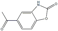 5-Acetyl-3H-benzooxazol-2-one Structure