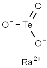 Radium Tellurite Struktur