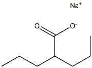 Valproate Sodium Impurity 10 Structure