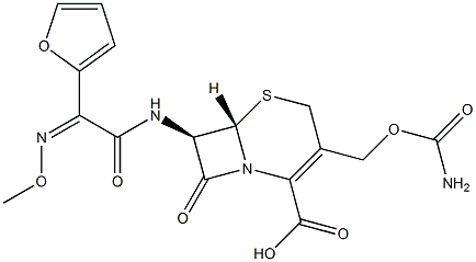 Cefuroxime Impurity 16 Struktur