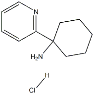 1-(pyridin-2-yl)cyclohexanamine hydrochloride Structure