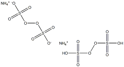 AMMONIUM PERSULFATE 过硫酸胺,,结构式