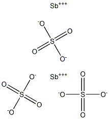Antimony sulphate Structure