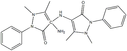 4-AMINOANTIPYRINE4-aminoantipyrine Structure