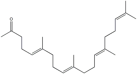 (5Z,9Z,13Z)-Geranylgeranylacetone Structure