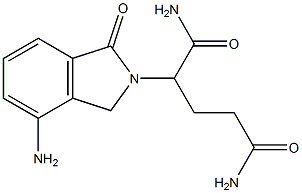 2-(4- amino -1,3- dihydro -1- oxo -2- hydrogen-isoindol -2- yl)-pentanediamide