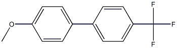 4-METHOXY-4'-TRIFLUOROMETHYL-BIPHENYL Structure