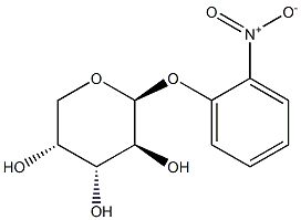 2-NITROPHENYL-BETA-D-ARABINOPYRANOSIDE Structure
