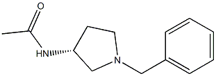 (R)-N-Benzyl-3-AcetylaminoPyrrolidine 化学構造式