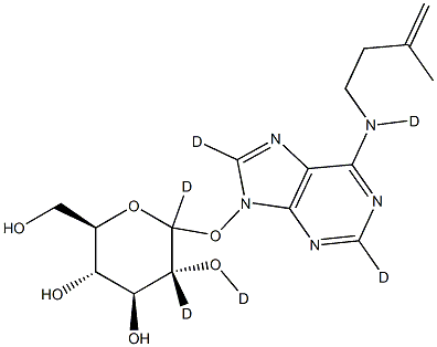 N6-Isopentenyladenine-9-glucoside-D6