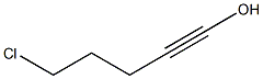 5-CHLORO-1 -PENTYNL Structure