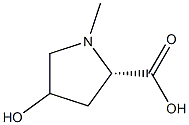 4-羟基-N-甲基脯氨酸, , 结构式