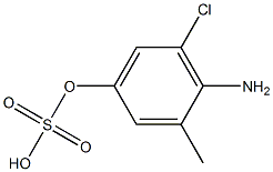 2-Methyl-6-chloroaniline-4-sulfoic acid Structure