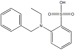 乙基苄基苯胺磺酸, , 结构式