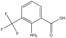 2-氨基-3-三氟甲基苯甲酸, , 结构式