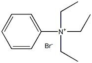 Phenyltriethylammonium bromide Struktur