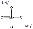 Ammonium molybdate 化学構造式