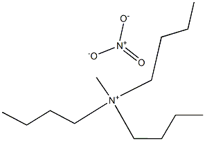 甲基三丁基硝酸铵, , 结构式