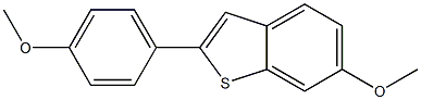 6-methoxy-2-(4-methoxyphenyl)benzo[B]thiophene|6-甲氧基-2-(4-甲氧基苯基)苯并[B]噻吩