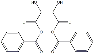 Dibenzoyl L-tartaric acid Structure