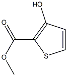 3-羟基-2-噻吩羧酸甲酯, , 结构式