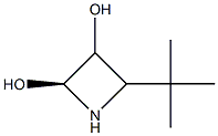 (S)-3-叔丁基胺-1,2-丙二醇, , 结构式