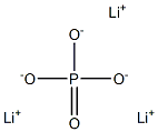 Trilithium phosphate Structure