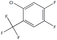2-chloro-4,5-difluoro-benzotrifluoride 化学構造式