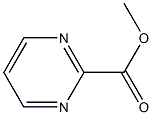 Methyl 2-pyrimidinecarboxylate Structure