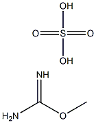 O-methylisourea hydrogen sulfate Structure