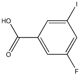 5-氟-3-碘苯甲酸,,结构式