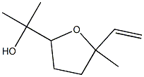 2-methyl-2-vinyl-5-(A-hydroxy-isopropyl)tetrahydrofuran Structure