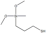 3-mercaptopropylmethyldimethoxysilane Struktur