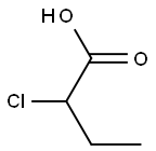 DL-a-ChlorobutyricAcid 结构式