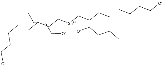 Dibutyltinbutoxide 化学構造式