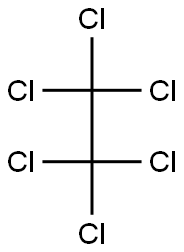 hexaxchloroethane Structure