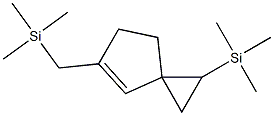 Spiro[2.4]hept-4-ene, 5-trimethylsilylmethyl-1-trimethylsilyl- 结构式