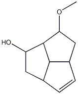 Tricyclo[5.2.1.0(4,10)]dec-2-en-6-ol, 8-methoxy-,,结构式