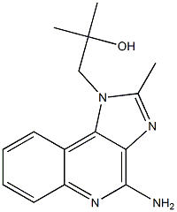 4-amino-alpha,alpha,2-trimethyl-1H-imidazo(4,5-c)quinoline-1-ethanol