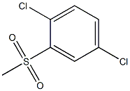 methylsulfonyl-2,5-dichlorobenzene Struktur