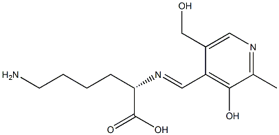 pyridoxylidenelysine Structure