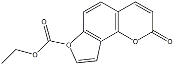 3-carbethoxyangelicin,,结构式