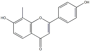 7,4'-dihydroxy-8-methylflavone Structure