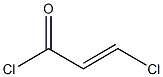3-chloropropenoyl chloride 结构式